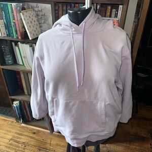 Athleta lilac cropped XL Athleisure sweatshirt